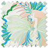 Faded Glamour, Absinthe White - Roman Blind